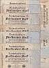 Weimarer Republik, Reichsbank, 500 Mark Lot 10 Reichsbanknoten, -