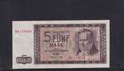 Deutschland, DDR, 5 Mark Ro.354a, DDR-16a, Serie: KO, -