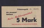 Deutschland, DDR, 5 Mark LPG-Geld, LPG Pfiffelbach, -