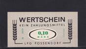 Deutschland, DDR, 0,10 Mark LPG-Geld, LPG Possendorf, -