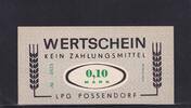 Deutschland, DDR, 0,10 Mark LPG-Geld, LPG Possendorf, -