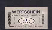 Deutschland, DDR, 1 Mark LPG-Geld, LPG Possendorf, -