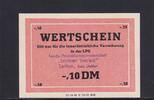 Deutschland, DDR, -,10 DM LPG-Geld, LPG Tarthun, -