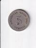 Deutsches Reich, Kaiserreich, 5 Pfennig kleiner Adler, Kupfer/ Nickel, -