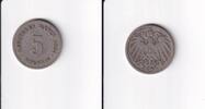Deutsches Reich, Kaiserreich, 5 Pfennig großer Adler, Kupfer/Nickel, -