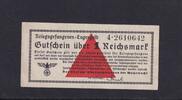 1 Reichsmark o.D. (1939-1945) Deutsches Reich, Drittes Reich, Ro.518, DWM-23, Kriegsgefangenenlager, leicht gebraucht II-,
