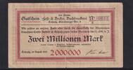 Sachsen 2 Millionen Mark Leipzig, Hesse & Becker, -