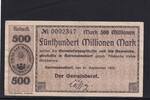 Sachsen, Hartmannsdorf, 500 Millionen Mark Gemeinderat Hartmannsdorf auf Gemeindehauptkasse, -