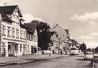 Deutschland, DDR, Ansichtskarte, Fürstenwalde, August-Bebel-Str., -