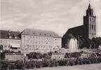 Deutschland, DDR, Ansichtskarte Pasewalk, E.-Thälmann-Platz, -