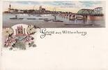 Sachsen-Anhalt Ansichtskarte, Litho, Wittenberg, -