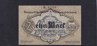 Baden 10 Mark Donaueschingen, Gemeinderat, Original, kein Nachdruck, -