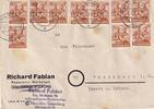 Sachsen, Sowjetische Besatzungszone, Brief Zehnfachfrankatur, Neusalza-Spremberg, Ebersbach, -
