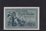 Kaiserreich, 5 Mark Ro.22b, DEU-52b, KN 7 stellig, Serie: B, -