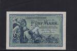 Kaiserreich, 5 Mark Ro.22b, DEU-52b, KN 7 stellig, Serie: B, -
