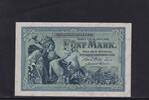 Kaiserreich, 5 Mark Ro.22b, DEU-52b, KN 7 stellig, Serie: B, -