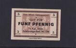 Sachsen 5 Pfennig 1.Wk, Kgl. Sächs. Armierungs-Batl. Nr.190, gebraucht I... 104.77 US$  +  10.48 US$ shipping