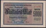 Bayern, 50000 Mark 1922 München, Bayerische Notenbank, leicht gebraucht ... 29.10 US$  +  10.48 US$ shipping