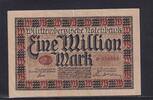 Württemberg, 1 Million Mark 1923 Stuttgart, Württembergische Notenbank, ... 11.63 US$  +  10.48 US$ shipping