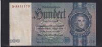 Deutsches Reich, Drittes Reich, 100 Reichsmark 1935 Ro.176a, Deu-211a, F... 11.63 US$  +  10.48 US$ shipping
