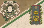 Deutsches Reich, Sachsen Ansichtskarte Regimentskarte -