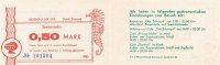Deutschland, DDR 0,50 Mark Hotel-Geld Zinnowitz -
