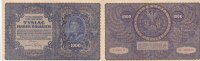 Polen 1000 Marek I Serie 1 Buchstabe -
