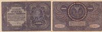 Polen 1000 Marek I Serie 2 Buchstaben -