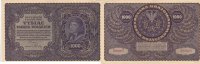 Polen 1000 Marek II Serie 1 Buchstabe -