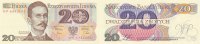 Polen 20 Zlotych 2 Buchstaben vor KN -