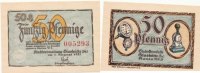 Deutsches Reich, Sachsen, 50 Pfennige Glashütte Stadtverwaltung, -