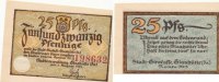 Deutsches Reich, Sachsen, 25 Pfennige Glashütte Stadtverwaltung, -