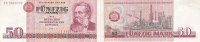 Deutschland DDR, 50 Mark 1971 Ro.360d Computersatz Austauschnote Serie:Z... 5.85 US$ Tax included +  10.56 US$ shipping