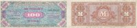 Deutschland, Alliierte Besatzung, 100 Mark Ro.206d UdSSR-Druck KN 8 stellig -