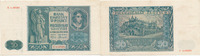Deutschland,Drittes Reich, 50 Zlotych Generalgouvernement Polen, Ro.582 Serie E, -