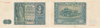 Deutschland,Drittes Reich, 50 Zlotych Generalgouvernement Polen, Ro.582 Serie D, -