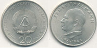 Deutschland,DDR, 20 Mark, 1971 J.1535 Ernst Thälmann, ss+, 2.33 US$ Differenzbesteuert nach §25a UStG zzgl. 2.35 US$ Versand