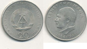 Deutschland,DDR, 20 Mark, 1971 J.1535 Ernst Thälmann, ss+, 2.33 US$ Differenzbesteuert nach §25a UStG zzgl. 2.35 US$ Versand