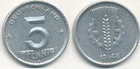 Deutschland,DDR, 5 Pfennig J.1502 -