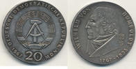 20 Mark 1967 Deutschland,DDR, Humboldt, fast Stempelglanz,etwas angelaufen,