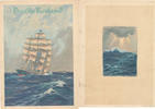 Deutschland,Drittes Reich, Schmuckblatt-Telegramm, -