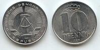 Deutschland 10 Pfennig 1968 DDR vz 2.33 US$ Differenzbesteuert nach §25a UStG zzgl. 2.35 US$ Versand