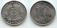 Deutschland 10 Pfennig 1968 DDR vz 2.33 US$ Differenzbesteuert nach §25a UStG zzgl. 2.35 US$ Versand