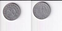 Deutsches Reich, Drittes Reich, 50 Reichspfennig mit Hakenkreuz, -