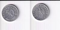 Deutsches Reich, Drittes Reich, 50 Reichspfennig mit Hakenkreuz, -