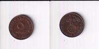 2 Reichspfennig 1937 E Deutsches Reich, Drittes Reich,  vz.+ Kupfer