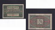 Weimarer Republik, Reichsbank, 10 Mark Ro.63a, DEU-73a, KN 7 stellig, Unterdruckbuchstabe K, Serie: W, -