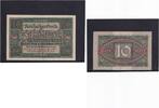 Weimarer Republik, Reichsbank, 10 Mark Ro.63a, DEU-73a, KN 7 stellig, Unterdruckbuchstabe K, Serie: X, -