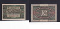 Weimarer Republik, Reichsbank, 10 Mark Ro.63a, DEU-73a, KN 7 stellig, Unterdruckbuchstabe K, Serie: Y, -