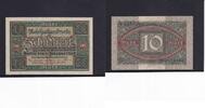 Weimarer Republik, Reichsbank, 10 Mark Ro.63a, DEU-73a, KN 7 stellig, Unterdruckbuchstabe K, Serie: Y, -